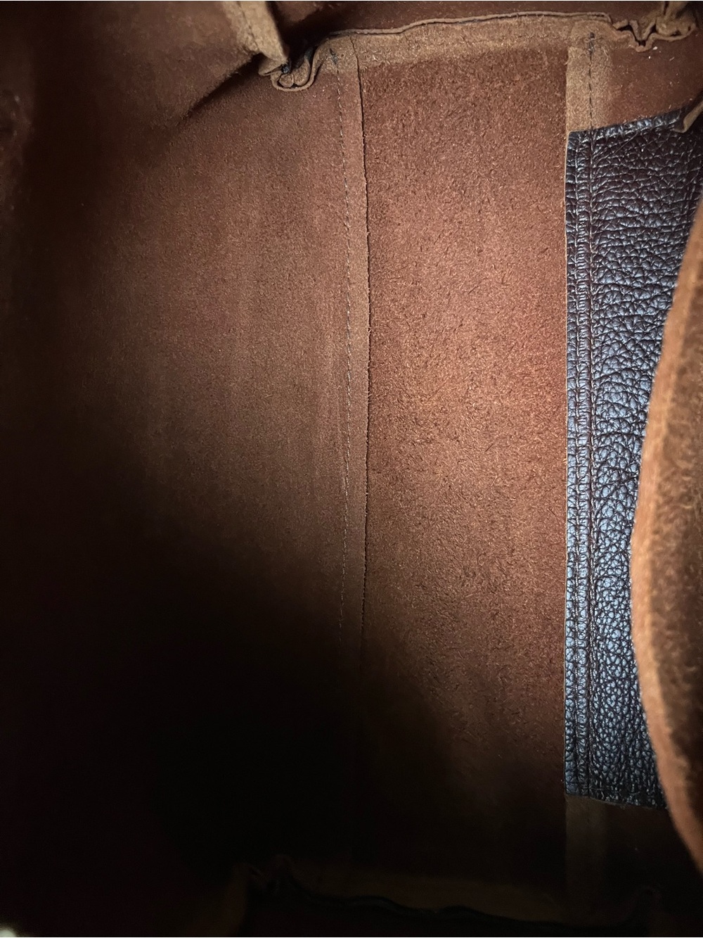 Portland Leather Sloan Doctor Bag Oversized Coldbrew Brown - Picture 5 of 8